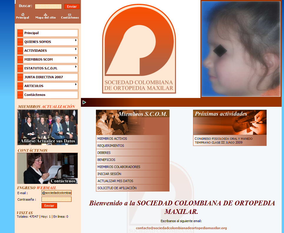 FireShot Pro capture #022 - 'SOCIEDAD COLOMBIANA DE ORTOPEDIA MAXILAR S_C_O_M_ - Bienvenido' - www_sociedadcolombianadeortopediamaxilar_org_index_php