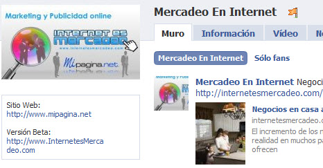 Pages Mercadeo en Internet